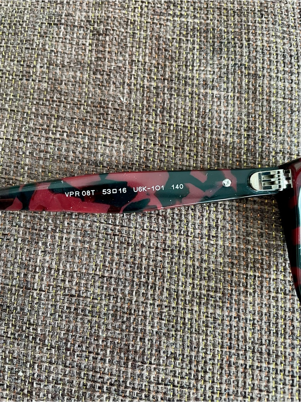 Prada Tortoise Pattern Eyewear - Picture 6 of 7
